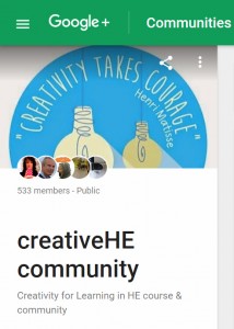 creative HE community