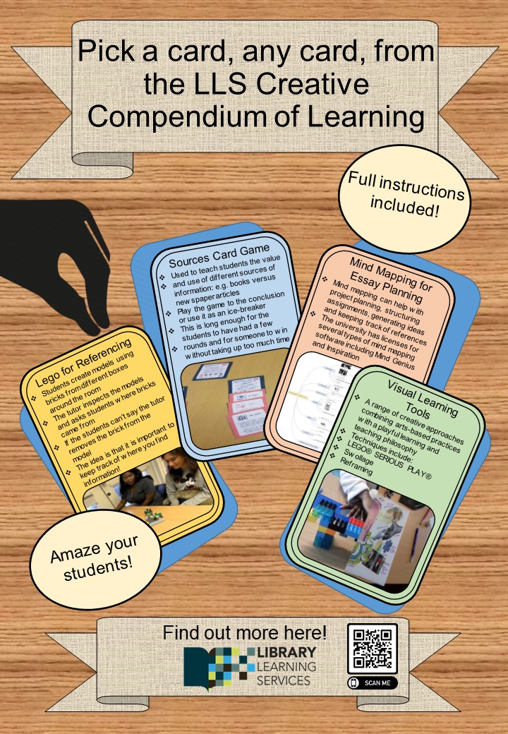 DMU LSS Creative Compendium of Learning Poster